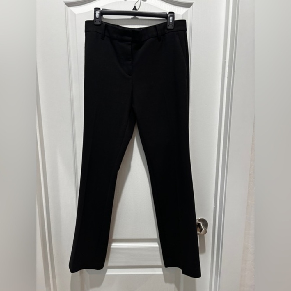Ann Taylor Black Tailored Ponte Trousers